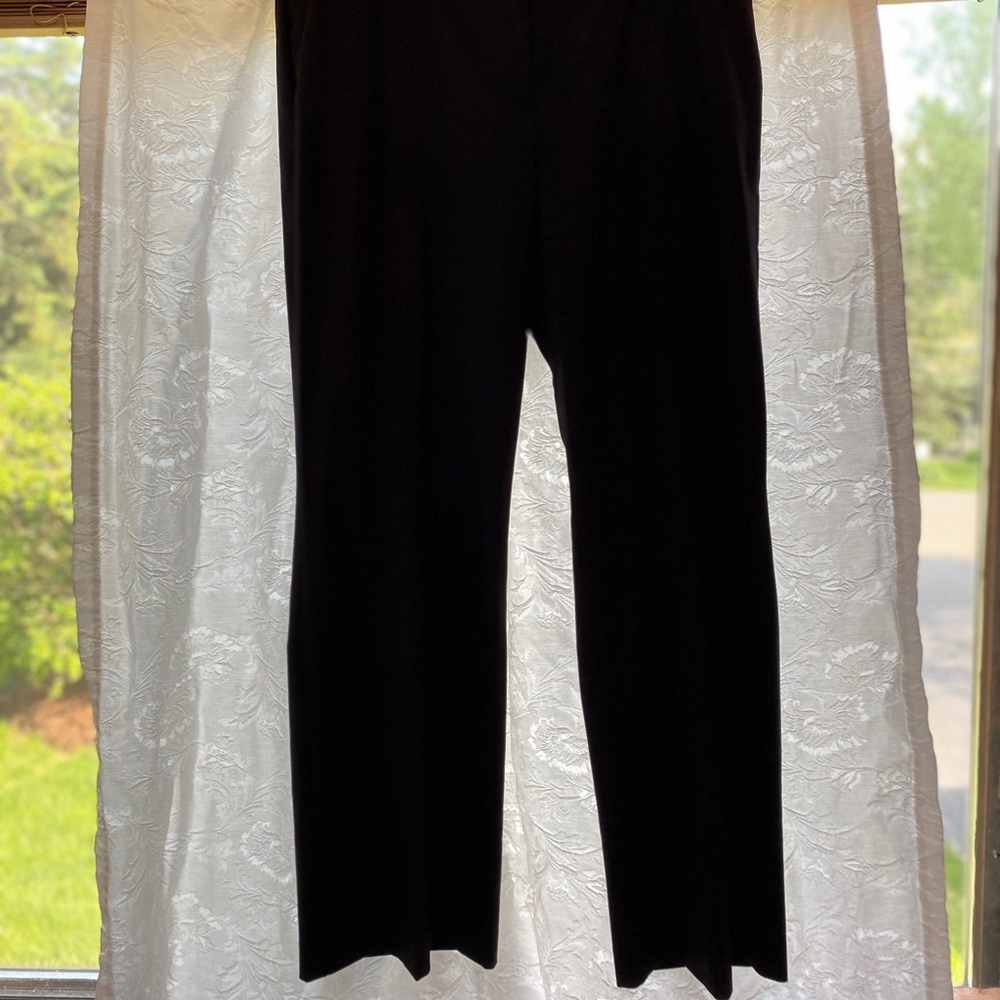 SZ 18 black Talbot wide leg dress pants